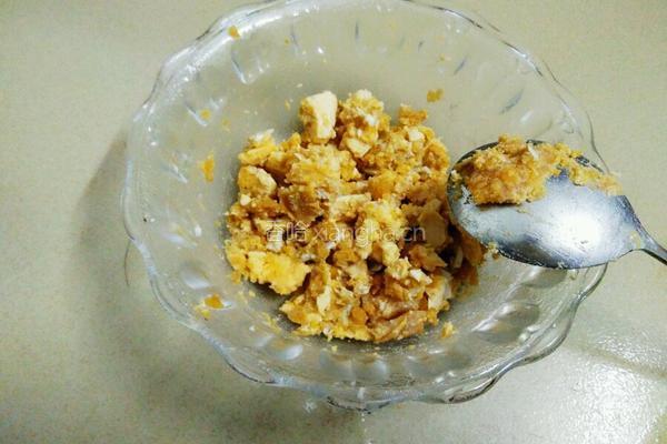 咸香素锦丁的做法图解3