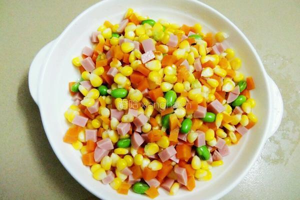 咸香素锦丁的做法图解5