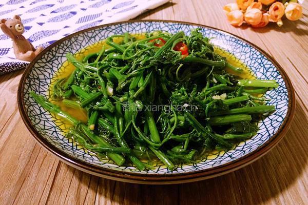 蒜香龙须菜的做法图解7