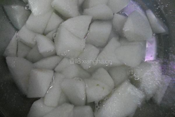 冰糖梨水的做法图解4