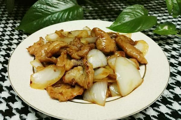 洋葱炒肉片的做法图解5