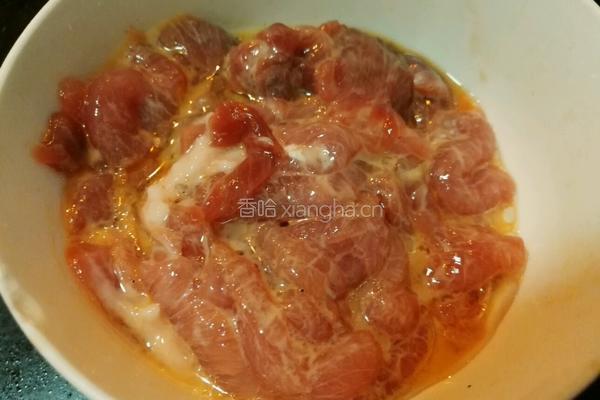 洋葱炒肉片的做法图解1