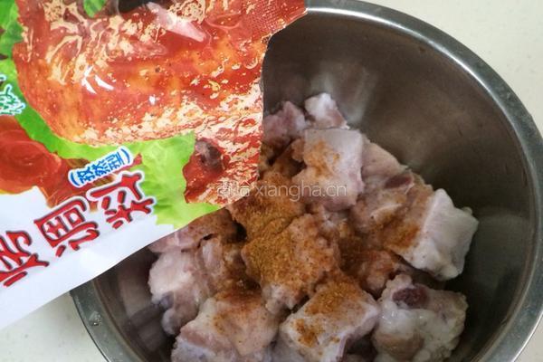 烤排骨（孜然味）的做法图解2