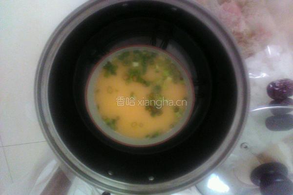 四叶草蒸蛋的做法图解5
