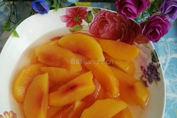 黄桃罐头的做法图解6