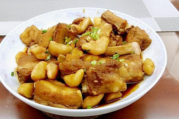 菱角烧仔排的做法图解3