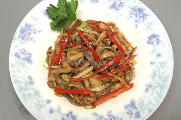 炒猪肚丝的做法图解7
