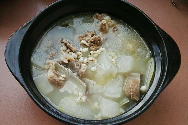 冬瓜薏米猪骨汤的做法图解6