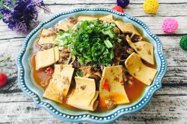 焖牛腩（豆芽百叶版）的做法图解12