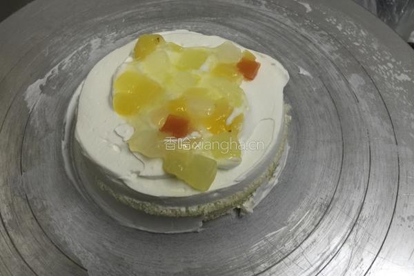 草莓松露水果蛋糕的做法图解3