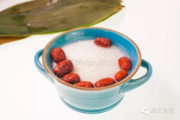 红豆粽子的做法图解1