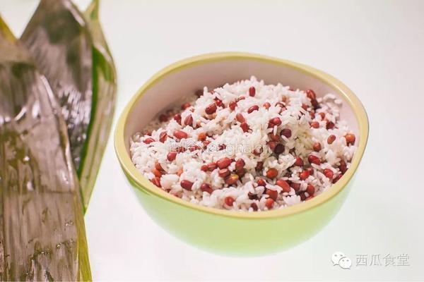 红豆粽子的做法图解3