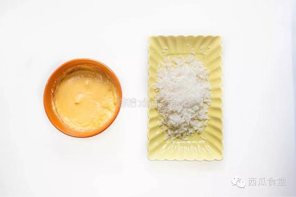 宝宝小零食—椰丝饼干的做法图解4