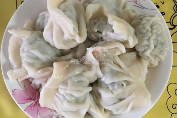 猪肉韭菜饺子的做法图解7