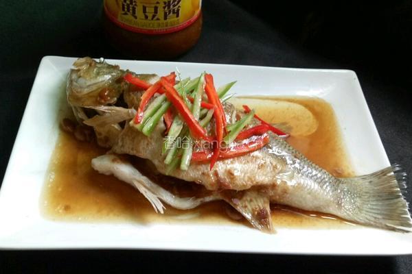 黄豆酱蒸鱼的做法图解11