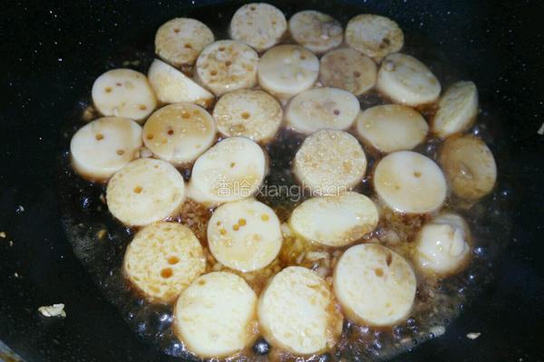 煎焖内酯豆腐的做法图解7
