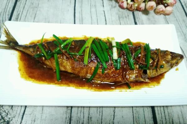 煎焖池鱼的做法图解9