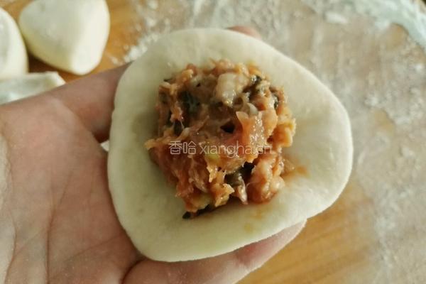 肉包子的做法图解16