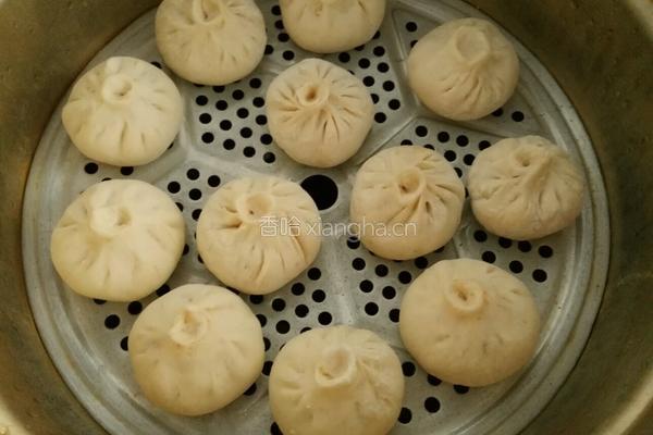 肉包子的做法图解18