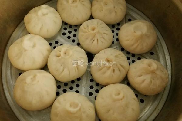 肉包子的做法图解19