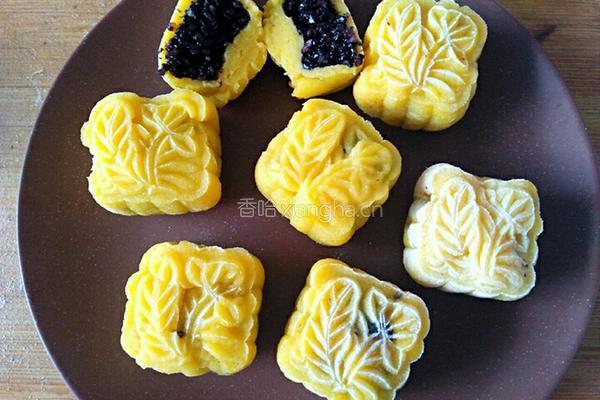 黄金南瓜月饼的做法图解13