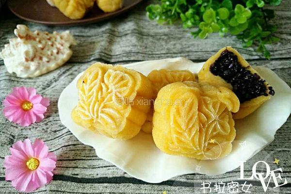 黄金南瓜月饼的做法图解15