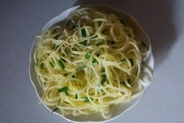 素炒土豆丝（长长久久）的做法图解10