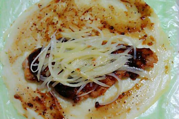 黑椒鸡肉卷饼的做法图解10