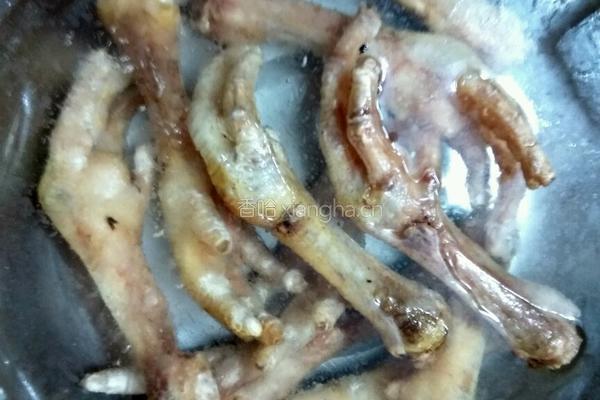 广式虎皮鸡爪的做法图解4