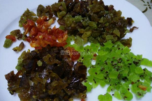 儿童月饼(果脯馅)的做法图解4