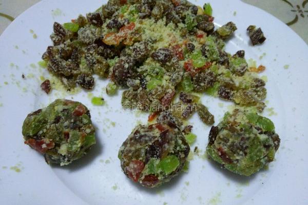 儿童月饼(果脯馅)的做法图解5