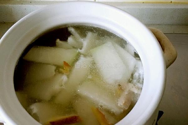火腿冬瓜汤的做法图解3