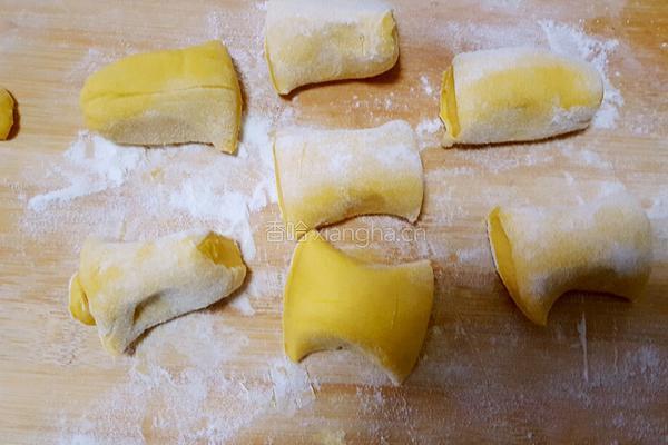 绿豆沙馅南瓜月饼的做法图解8