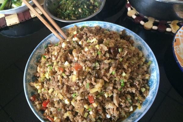 泡菜乱刀肉的做法图解6