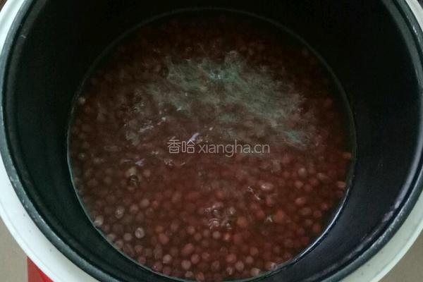 红豆沙的做法图解2