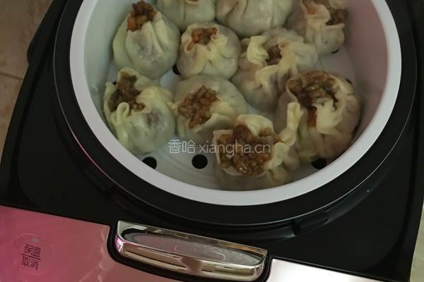 电饭煲蒸糯米烧麦的做法图解6