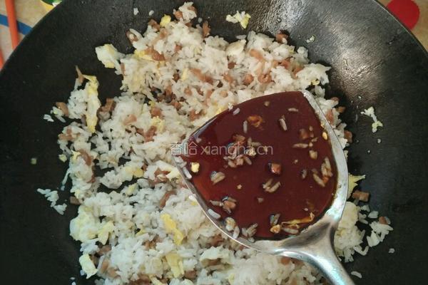 蛋炒菜脯饭的做法图解5