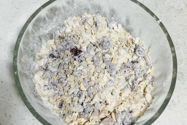 麦片果仁饼干的做法图解6