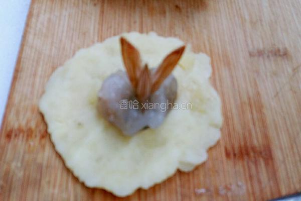 土豆泥虾球的做法图解11
