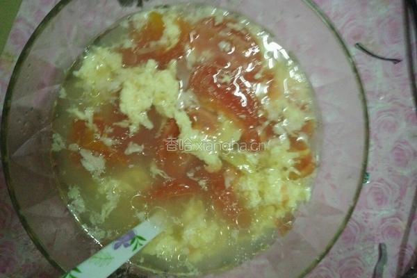 番茄鸡蛋汤的做法图解8