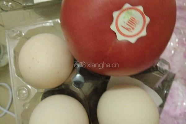 番茄鸡蛋汤的做法图解1
