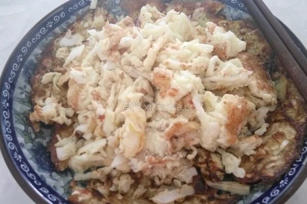 包菜煎蛋的做法图解5