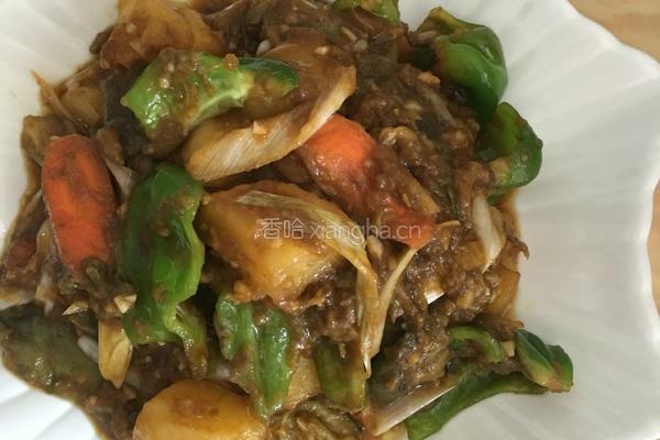土豆烩大茄子