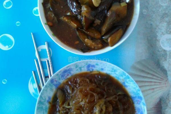 茄子炖粉的做法图解5