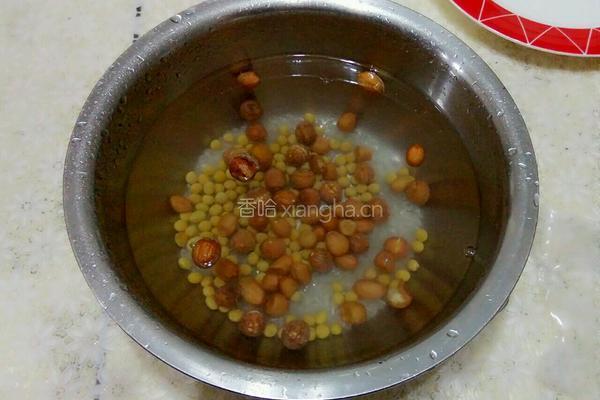 花生莲子米糊（豆浆米糊系列之二）的做法图解2