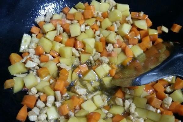咖喱鸡肉饭的做法图解6