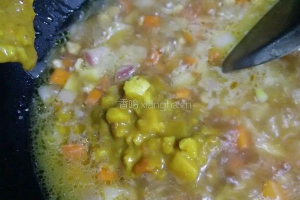 咖喱鸡肉饭的做法图解10