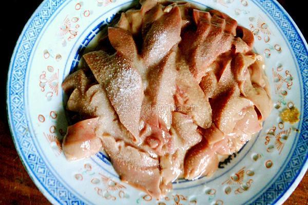 爆炒腰花的做法图解4