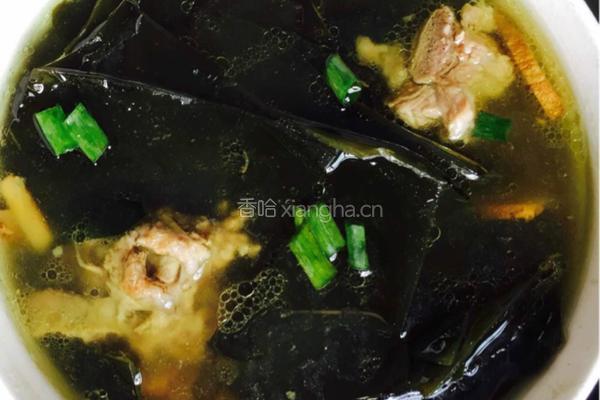海带排骨汤的做法图解12