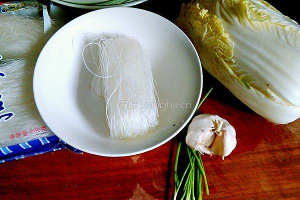 粉丝娃娃菜的做法图解1